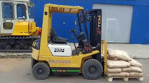 Вилочный погрузчик TCM FG10N17 №10B 09161