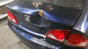 кузовной ремонт. honda civic body repair.