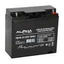 Аккумулятор ALFA Battery 12V 18Ah FB 18-12