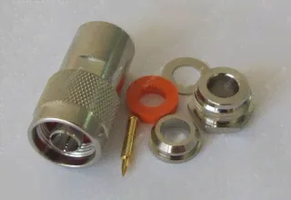 Разъем N-male прижимной для кабеля 5D-FB/RG-8X