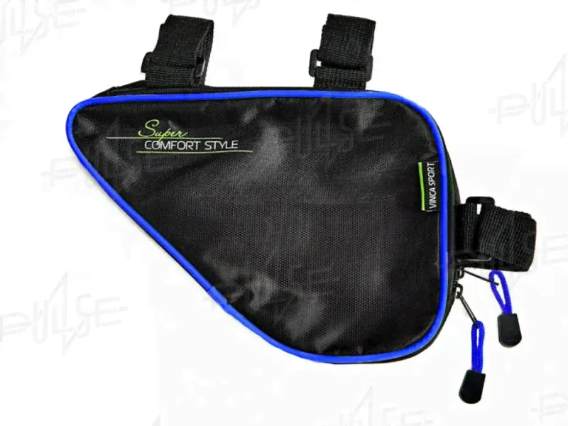 Сумка велосипедная под раму Vinca Sport FB 05-1 280*210*60 мм, синий кант-0