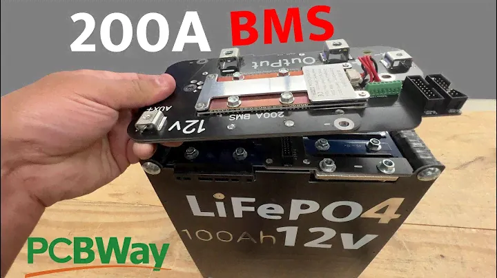 200A BMS for 12v A123 LiFePO4 batteris  at JAG35