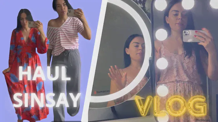 VLOG LUSTRO DO MAKIJAZU IDEALNE I HAUL Z SINSAY