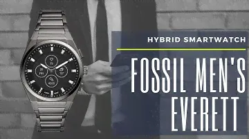 Fossil Men's Everett Hybrid Smartwatch - Fossil Smartwatch Review