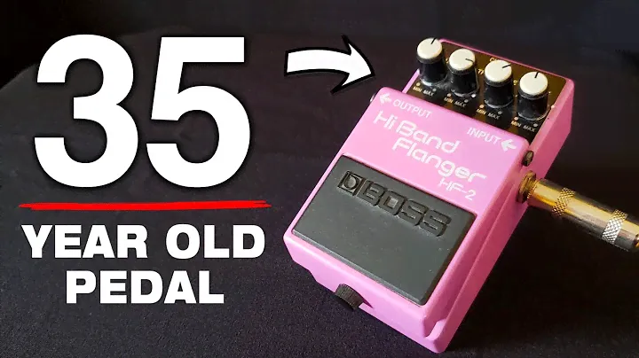 The BEST Flanger Pedal Ever? (35 Years OLD!)