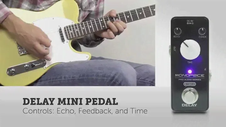 Mini FX Pedals (Delay, Flanger, Compressor) - Sound Sample