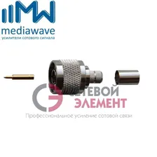 Разъем N-111/5D male, вилка, для кабеля 5D-FB (обжимной)